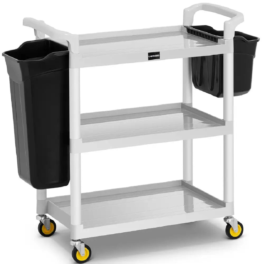 Hotellvogn for Rengjøring med Plastbeholdere 150 Kg