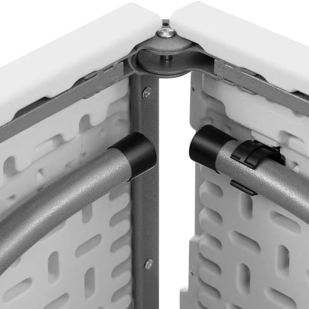 Hvit Sammenleggbar Hagebord for Catering Opptil 150 Kg