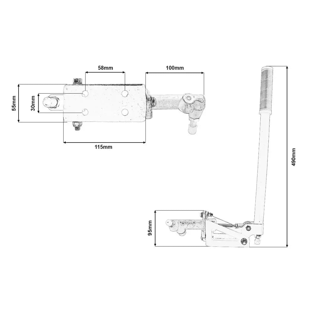 Hydraulisk Håndbrekk Odesa Cnc Horisontal Lanos Reverse Pump