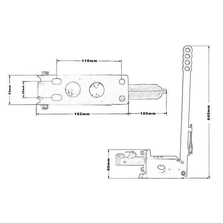 Hydraulisk Håndbrekk Turboworks B07 Top Xxl