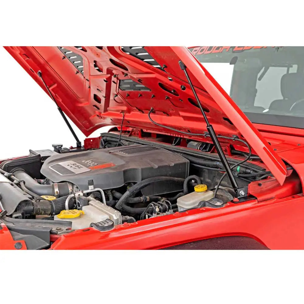 Hydrauliske Motorhetteløftere Rough Country - Jeep Wrangler Jk 4 d 07-18