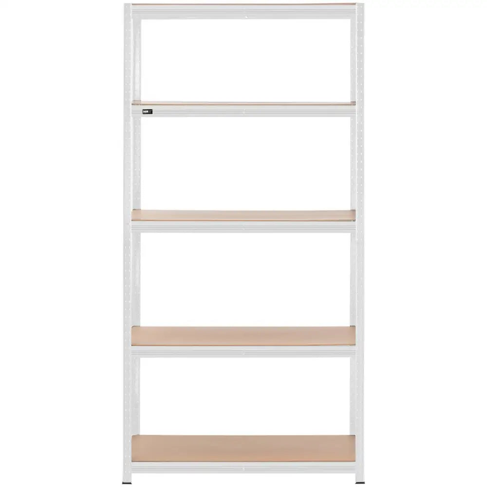 Hylle Metall 5 Hyller 750 Kg 100 x 60 x 197 Cm Grå