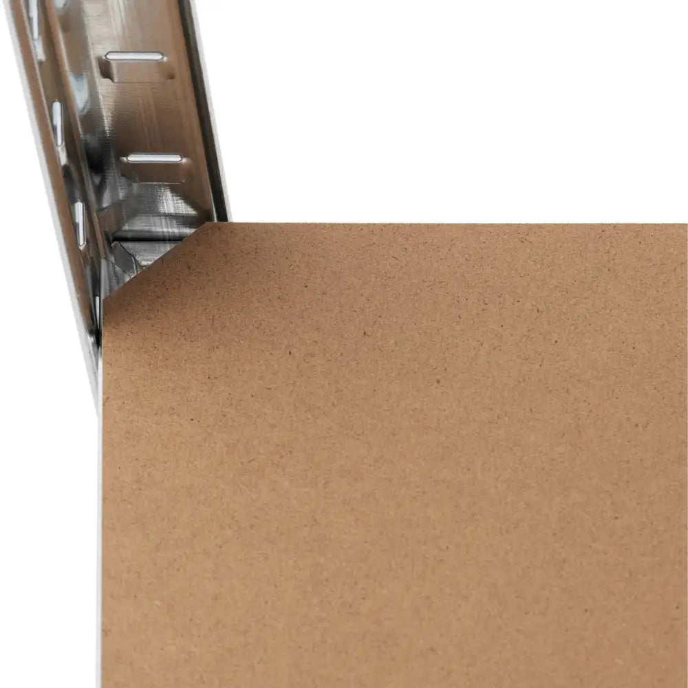 Hylle Metall 5 Hyller 750 Kg 100 x 60 x 197 Cm Grå