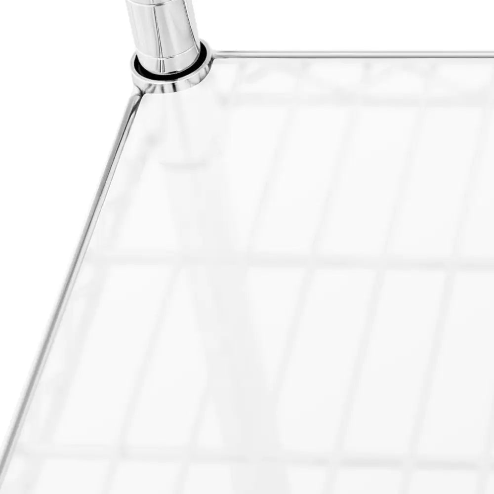 Hylleenhet Chrome 4 Hylle + 4 Matter 1000 Kg 90x45x180 Cm