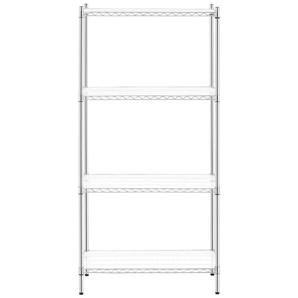 Hylleenhet Chrome 4 Hylle + 4 Matter 1000 Kg 90x45x180 Cm