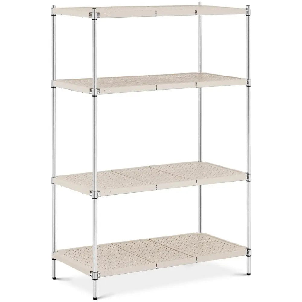 Hyller til Verksted Metall 4 Hyller opp til 600 Kg 120x60x180 Cm.