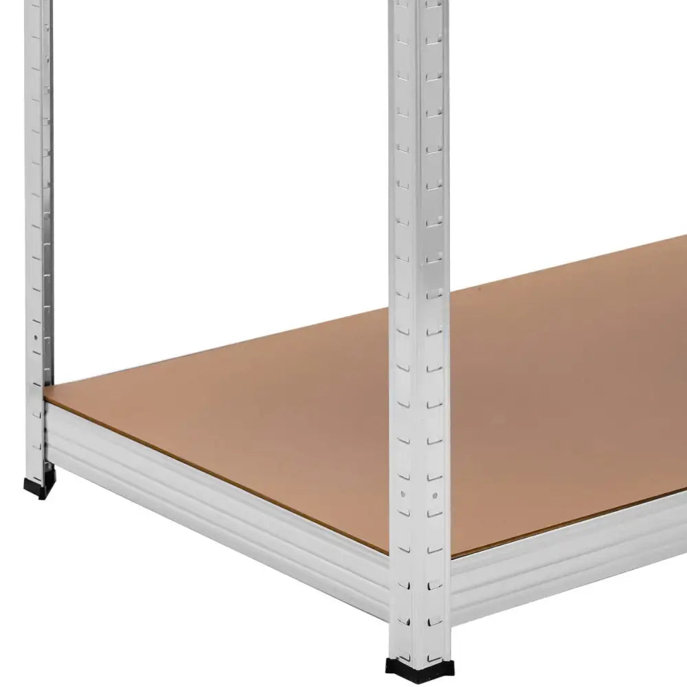 Hyllestativ Metall 4 Hyller 600 Kg 160 x 60 x 180 Cm Grå