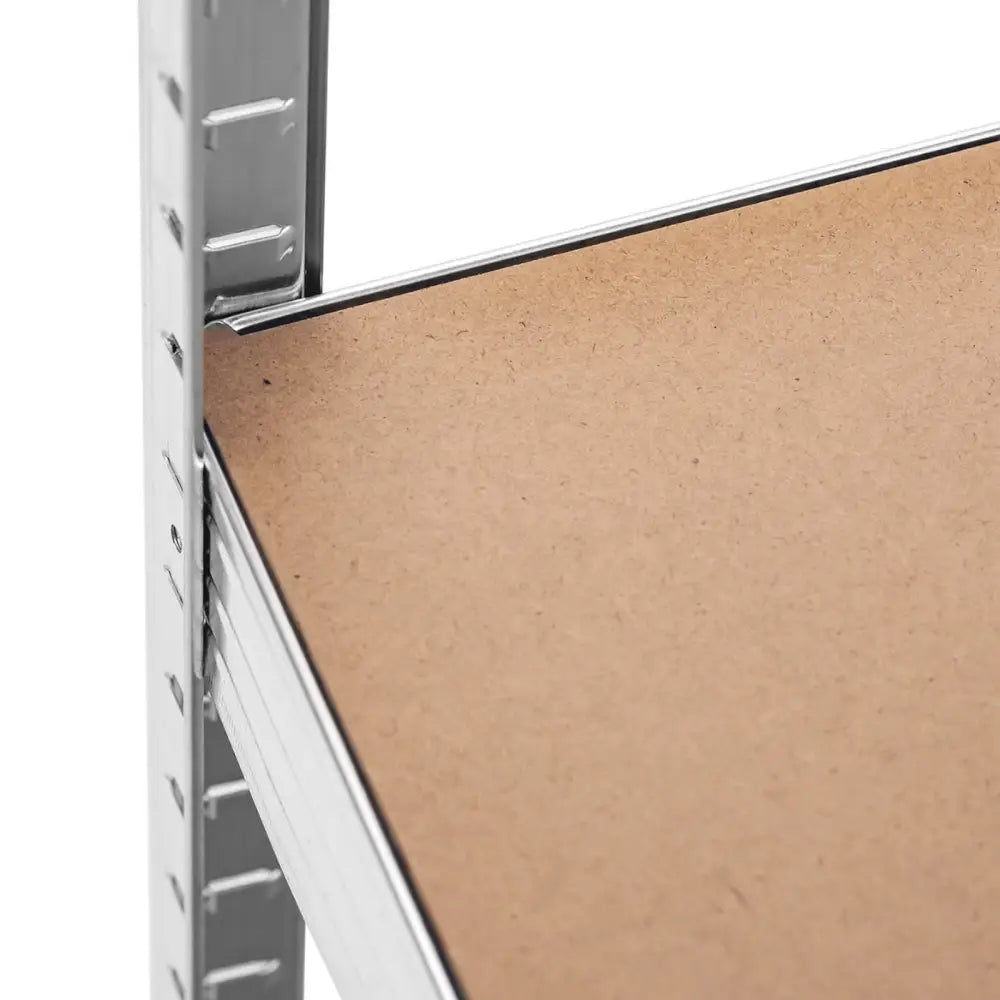 Hyllestativ Metall 4 Hyller 600 Kg 160 x 60 x 180 Cm Grå