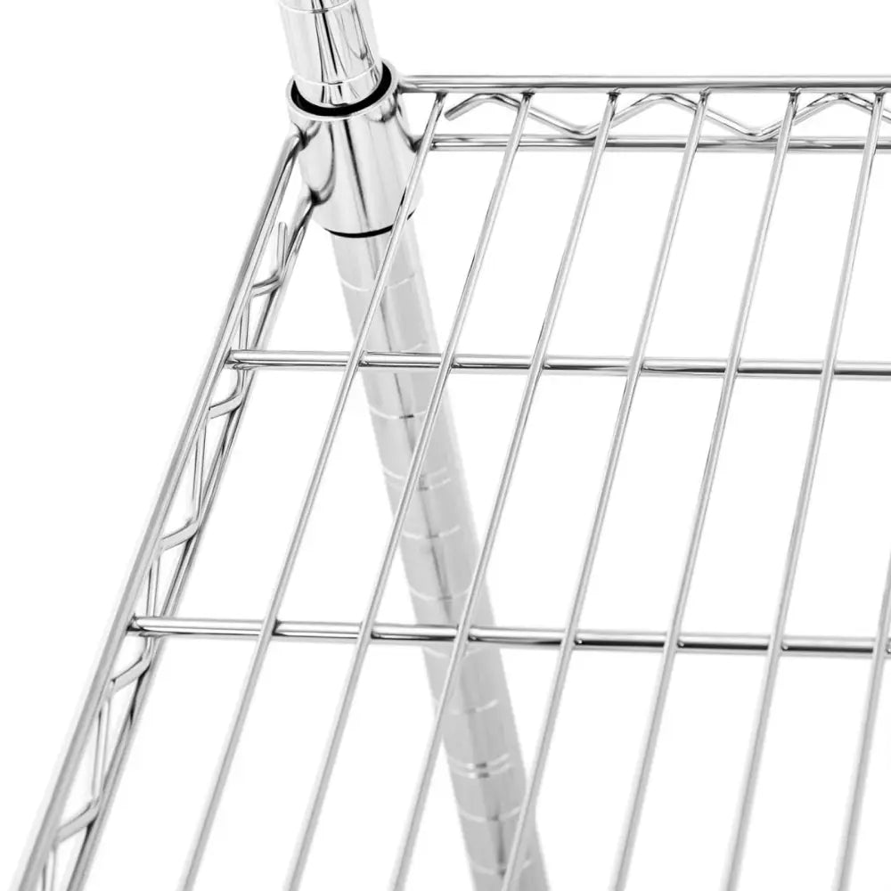 Hylleverksted Krom 4 åpne Hyller Opptil 1 Tonn 1000 Kg 120x45x180 Cm