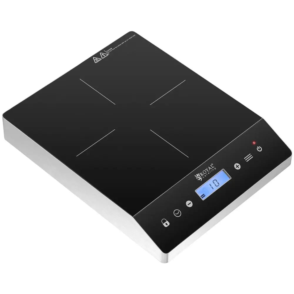 Induksjonskomfyr Bærbar 1 Kokesone Lcd 3500 w