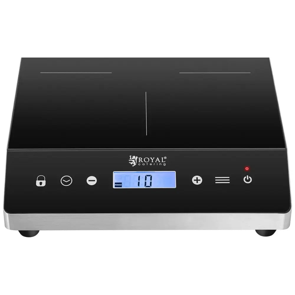 Induksjonskomfyr Bærbar 1 Kokesone Lcd 3500 w