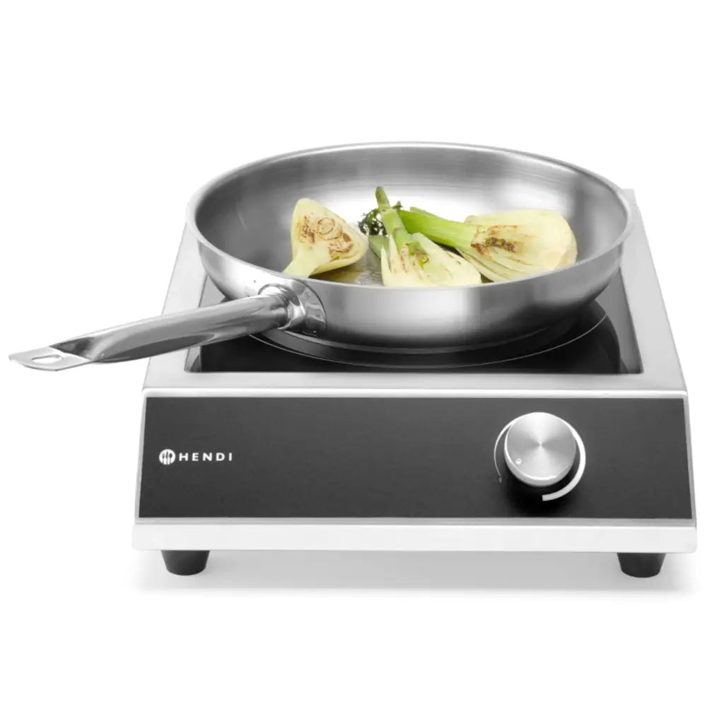 Induksjonskomfyr Kitchen Line 3500w - Hendi 239780