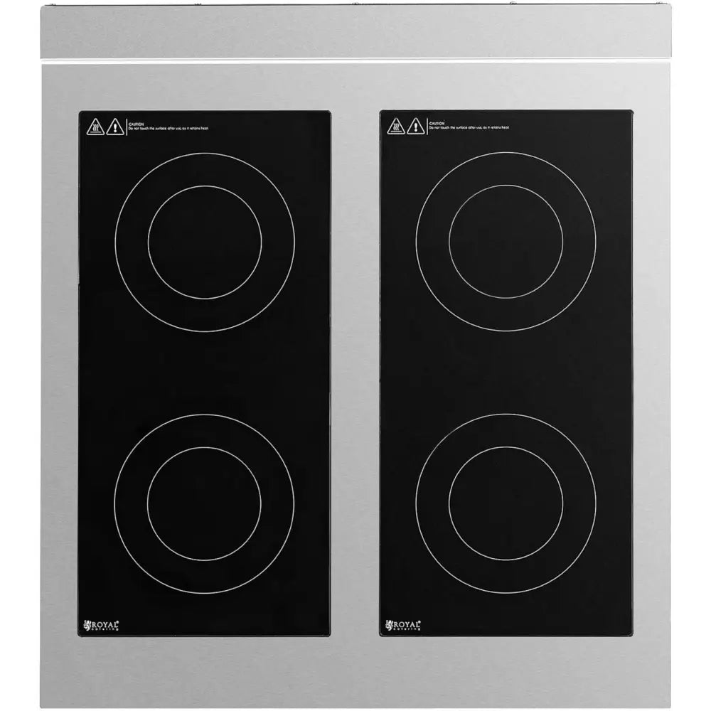 Induksjonskomfyr med 4 Brennere 400v 17000w.