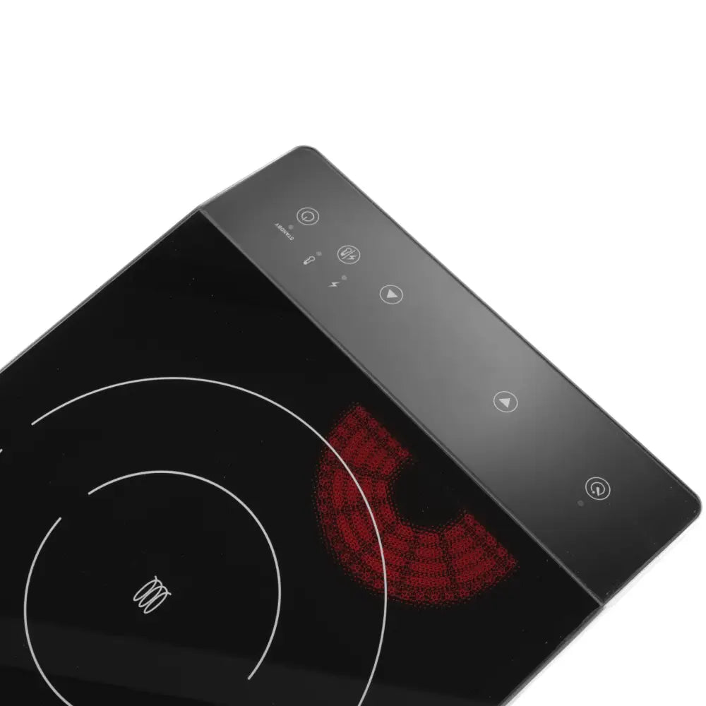 Induksjonstopper Portable 1 Brenner Oblique ø 22 Cm 2000 w 230 v - Hendi 239452