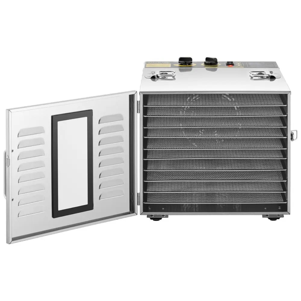 Industriell Mat Urter Frukt og Sopp Tørker 10 Hyller 1000 w