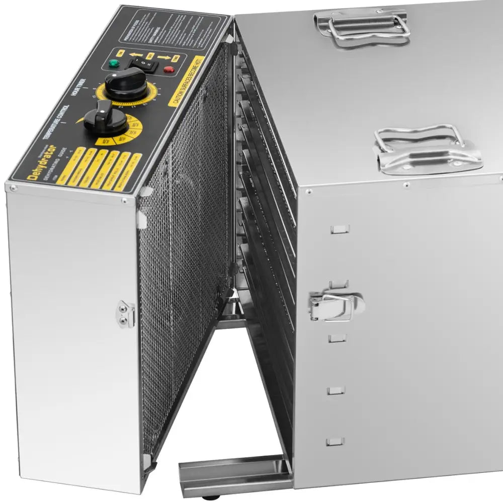 Industriell Mat Urter Frukt og Sopp Tørker 10 Hyller 1000 w