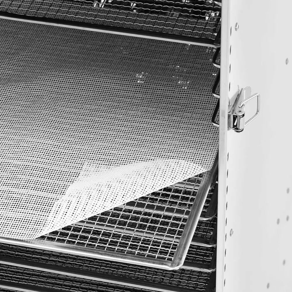 Industriell Mat Urter og Frukt Tørkemaskin - 2 Kamre 32 Hyller 40-90 c 3150 w