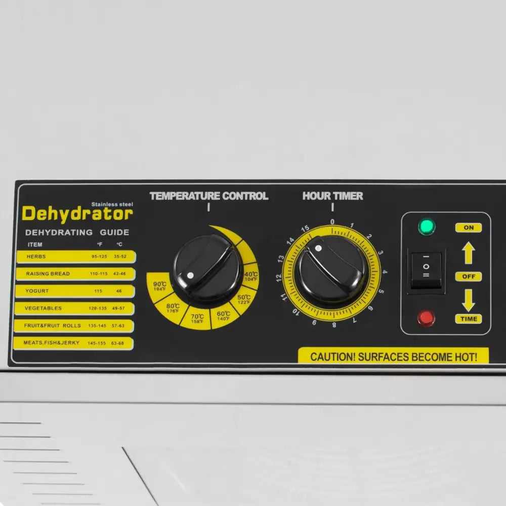 Industriell Mat- Urter- og Kjøtttørker 1 Kammer 22 Rister