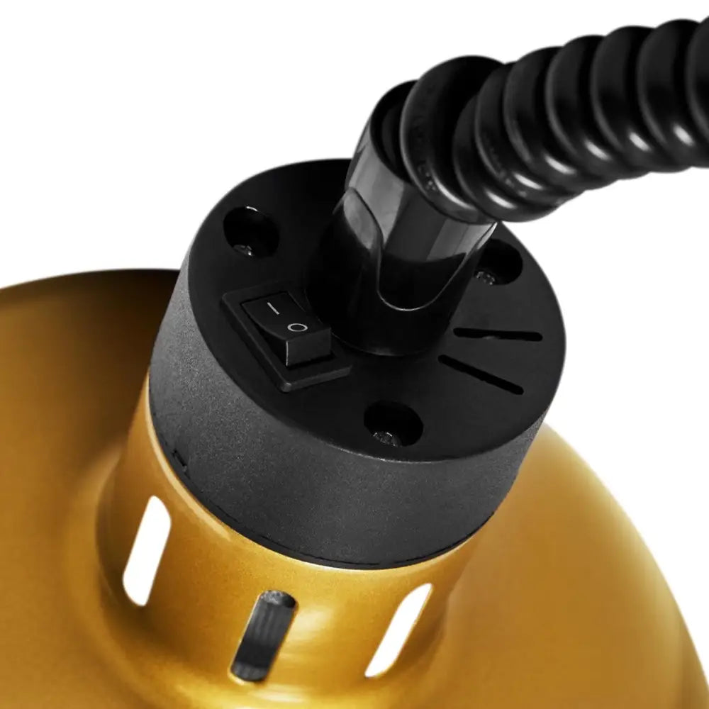 Infrarød Gullpendeloppvarmingslampe ø 29 Cm 250 w