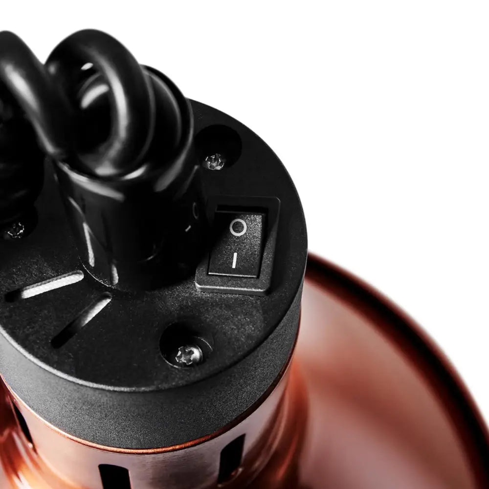 Infrarød Hengende Kobbermatvarmer ø 27 Cm 250 w