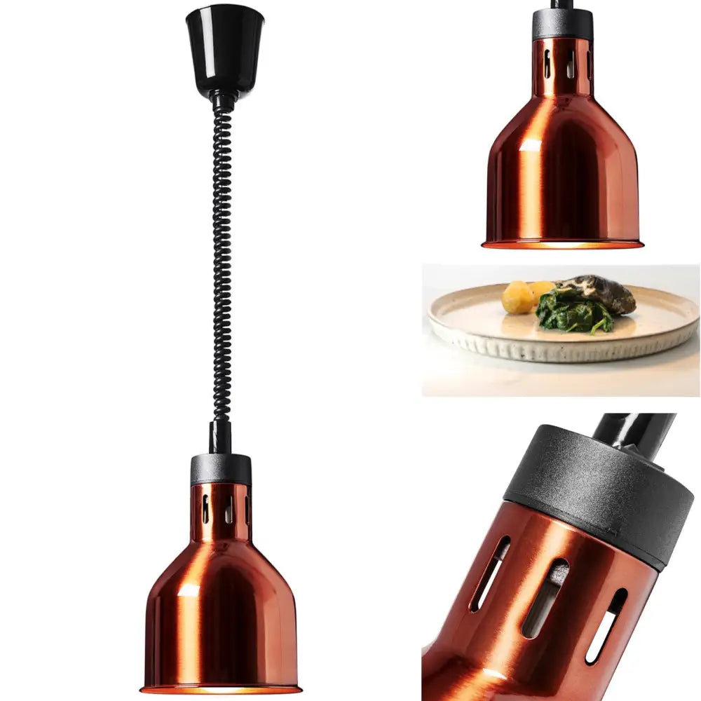 Infrarød Hengende Messing Matvarmer Tandoor 250 w