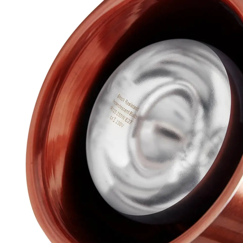 Infrarød Hengende Messing Varmelampe ø19 Cm 250 w