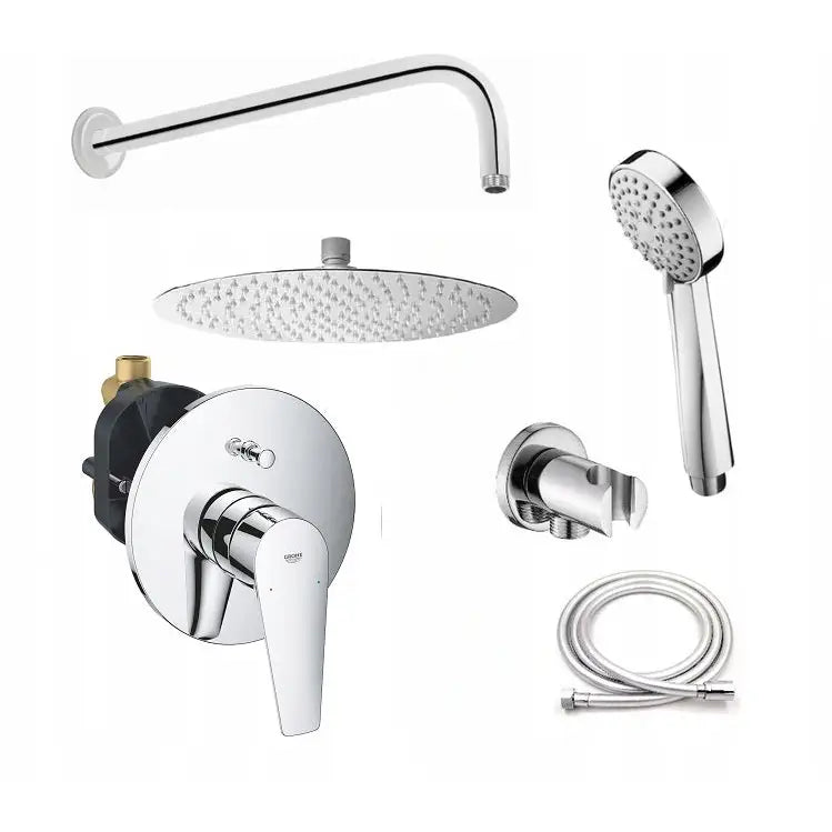 Innfellingsett Grohe Batteri + regndousj 25cm