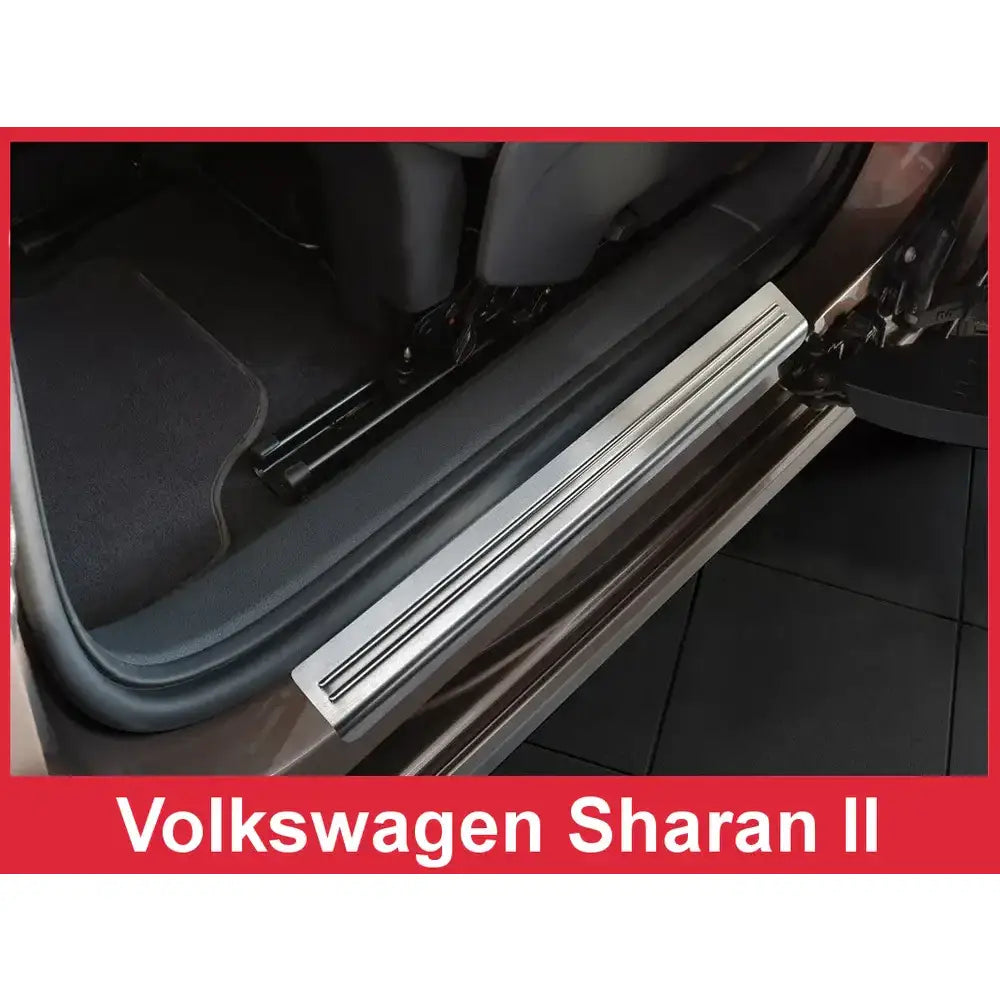 Innstegslister Seat Alhambra Ii 10- Stål Sølv Sateng