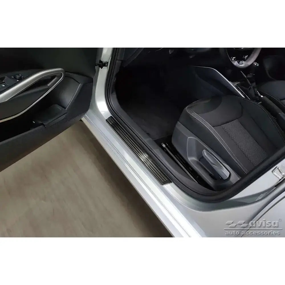 Innstegslister Skoda Fabia Iv Hatchback 21- Stål Svart