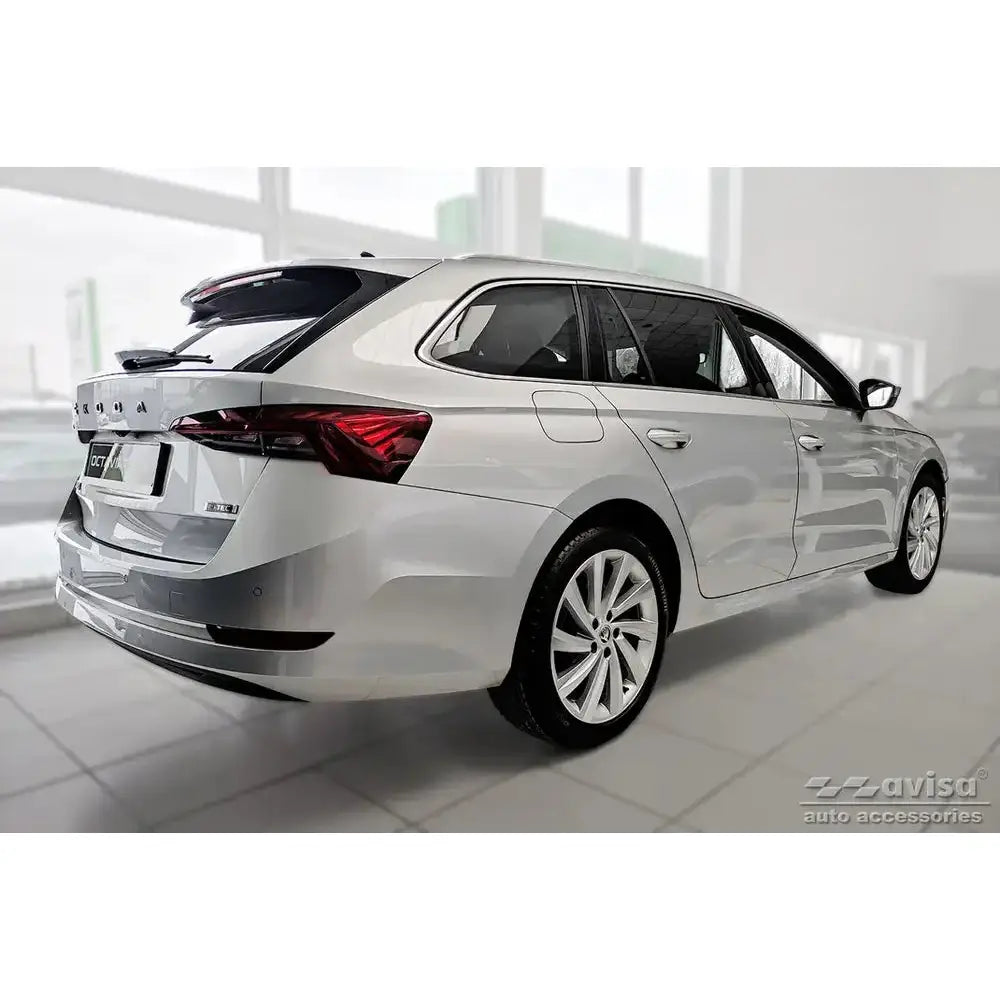 Innstegslister Skoda Octavia Iv 19- Stål Svart Speil