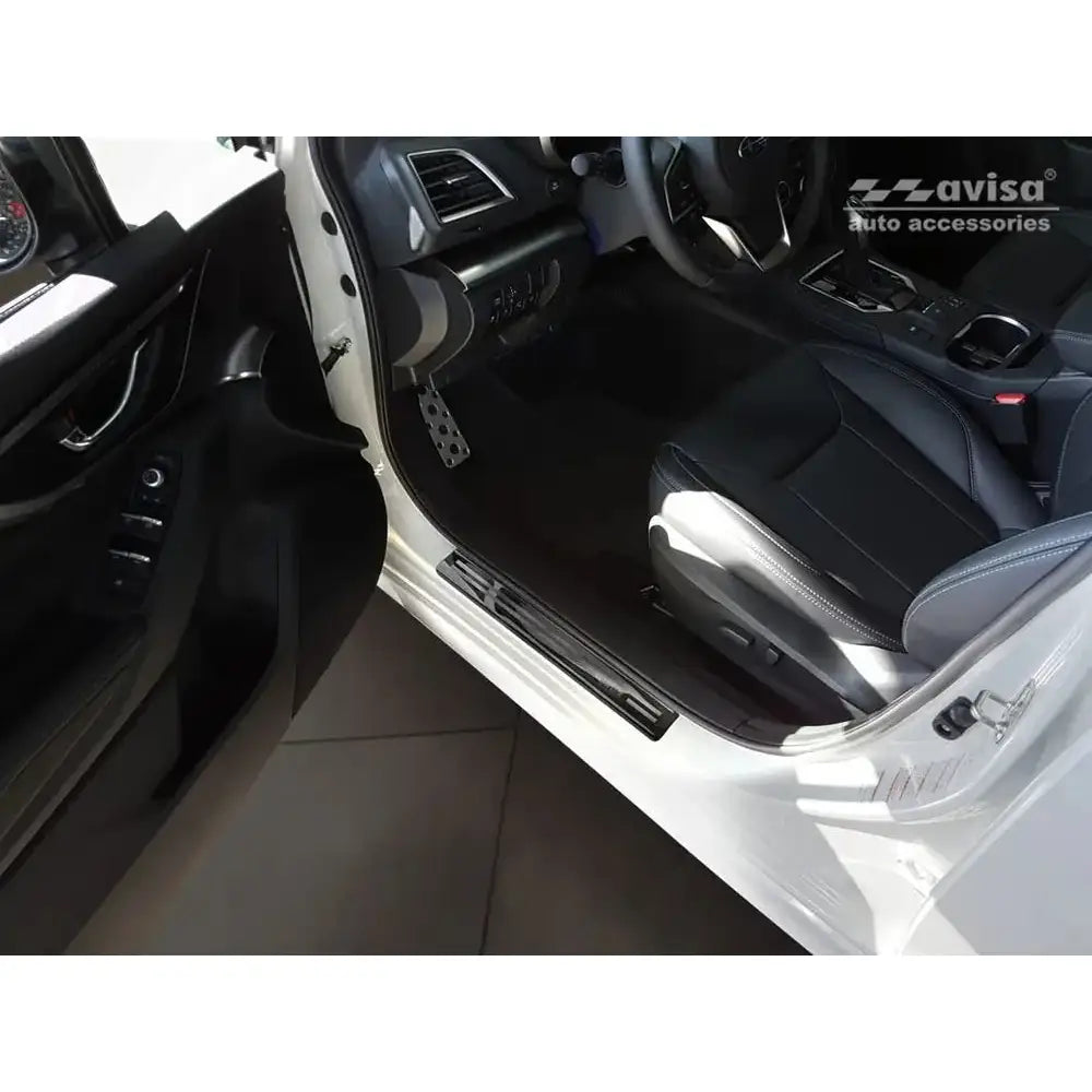 Innstegslister Subaru Impreza v Gt 5d 17- Stål Svart Speil