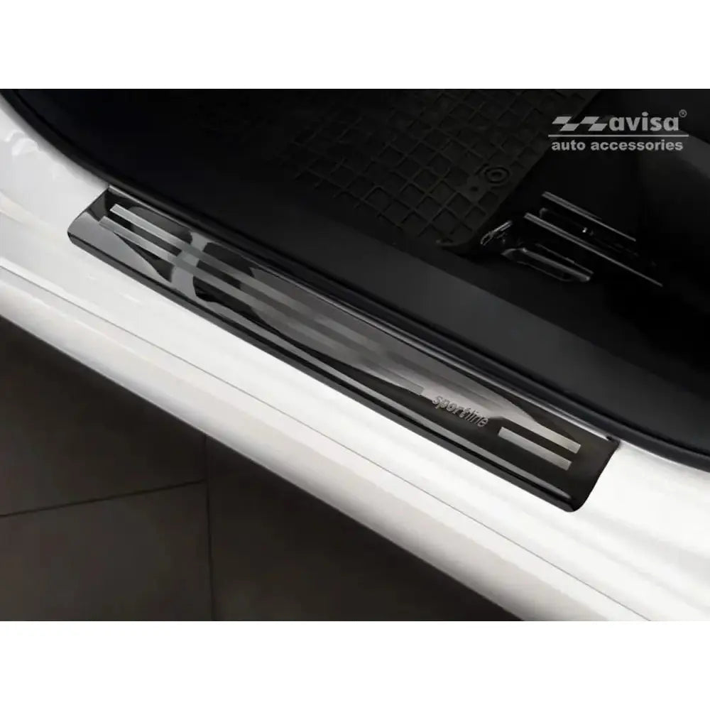 Innstegslister Subaru Impreza v Gt 5d 17- Stål Svart Speil