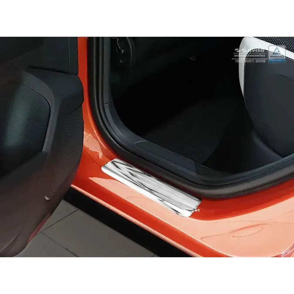 Innstegslister Vw T-roc 17- Stål Sølv Speil