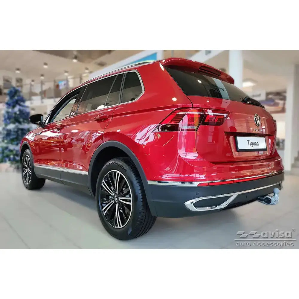 Innstegslister Vw Tiguan Ii 15- Stål Svart Speil