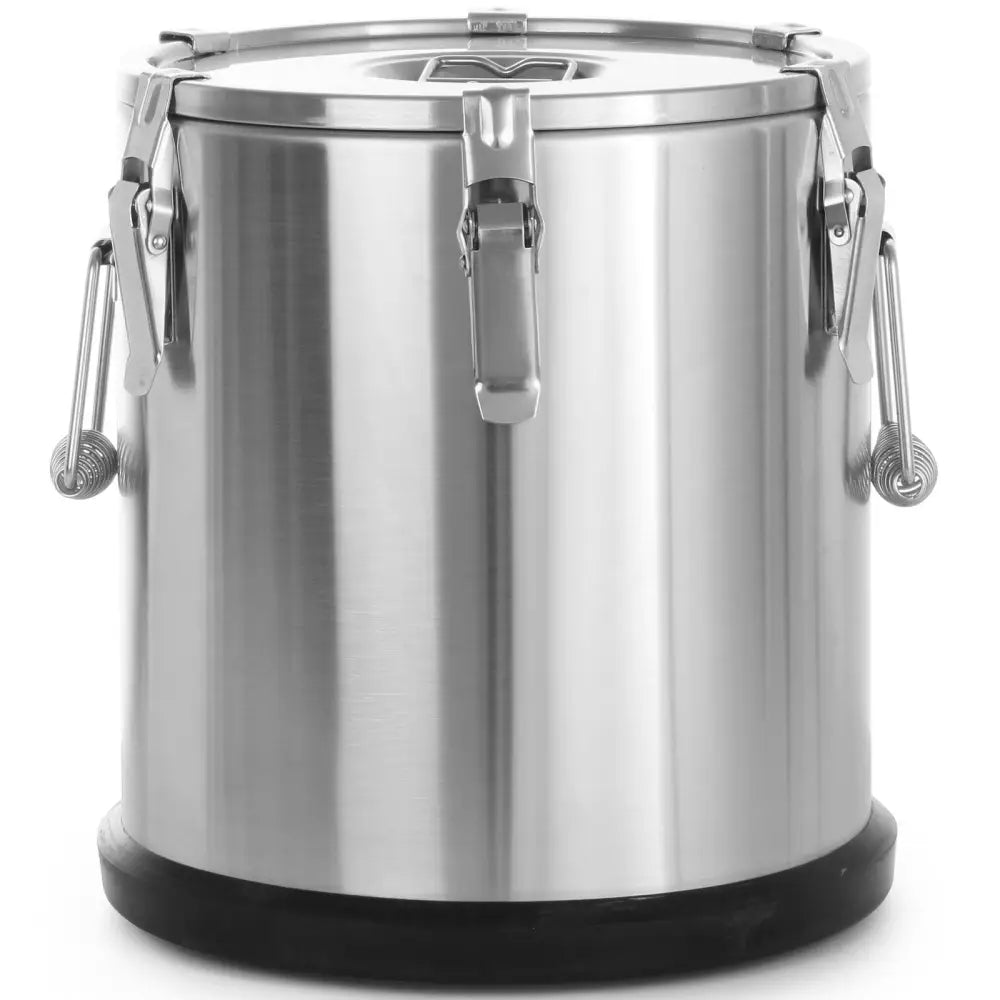 Isolert Matboks i Rustfritt Stål for Mattransport 20l - Hendi 710203