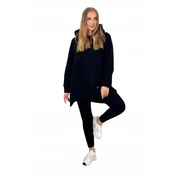 Isolert Sett med Genser og Leggings i Svart