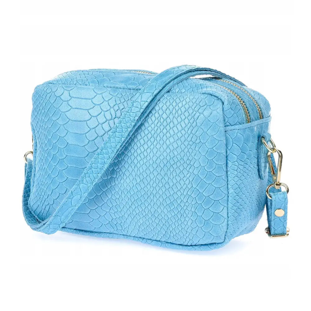 Italiensk ?Croco Beltimore’ Skinn Skulderveske for Kvinner