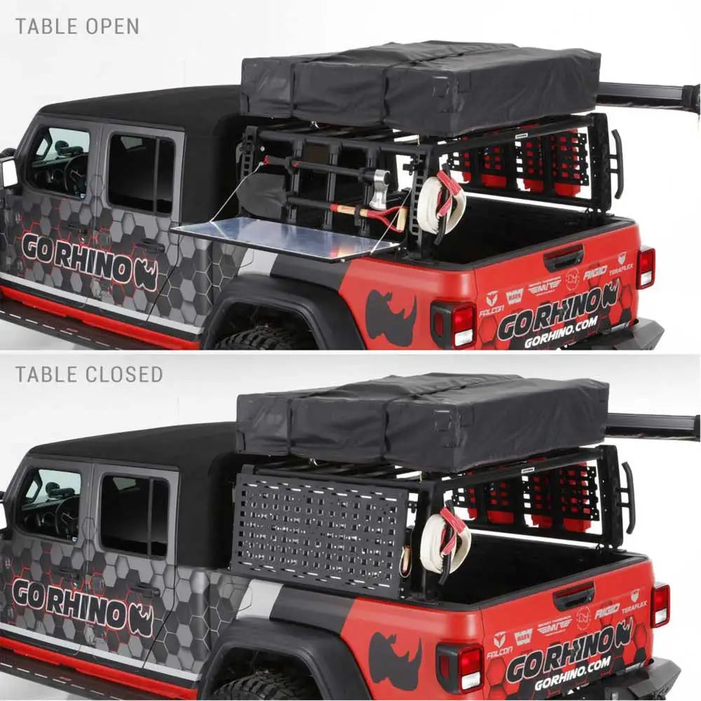 Jeep Gladiator Jt 20- Bagasjebærer av Go Rhino Overland Xtreme