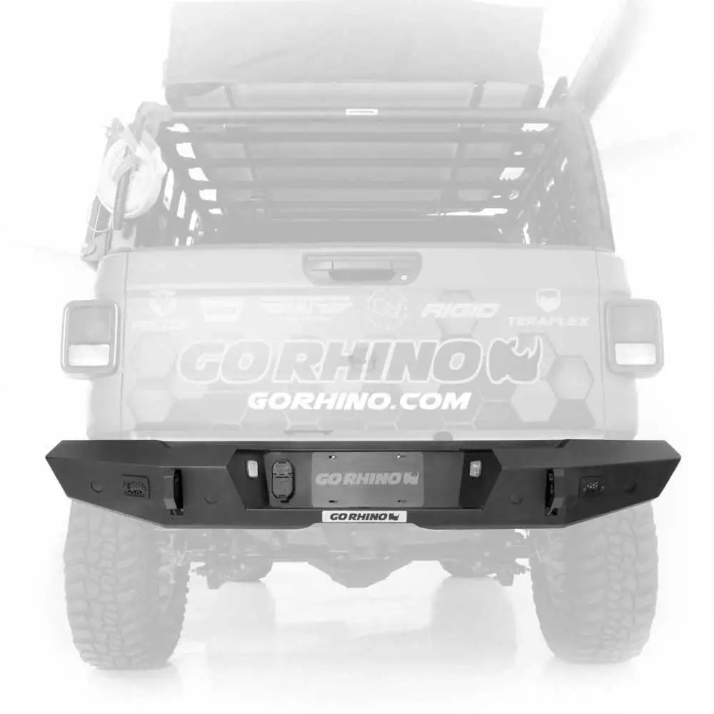 Jeep Gladiator Jt 20- Bakre Støtfanger med Full Lengde av Go Rhino Trailline