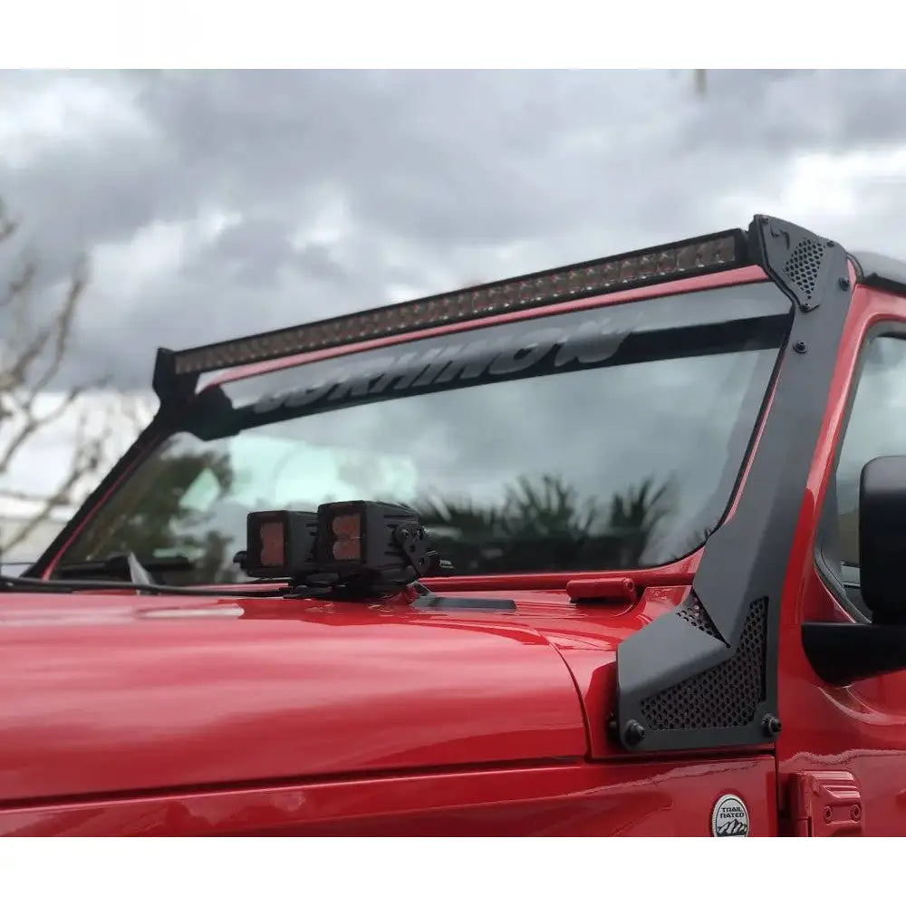 Jeep Gladiator Jt 20- Led 50’’ Dobbel Frontsiktmontering Go Rhino