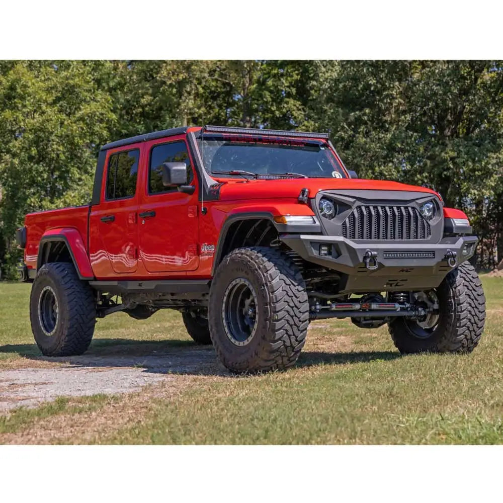 Jeep Gladiator Jt 20- Stigtrinn med Rock Sliders fra Rough Country
