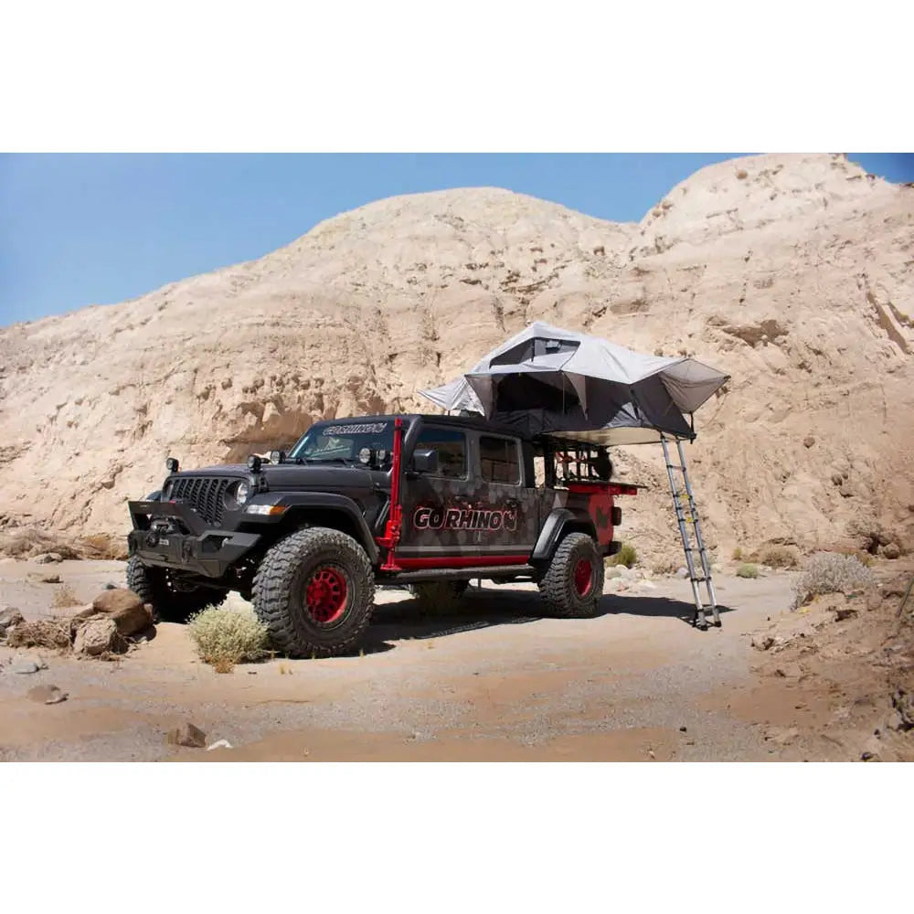 Jeep Gladiator Jt 20- Takstativ – Overland Xtreme av Go Rhino