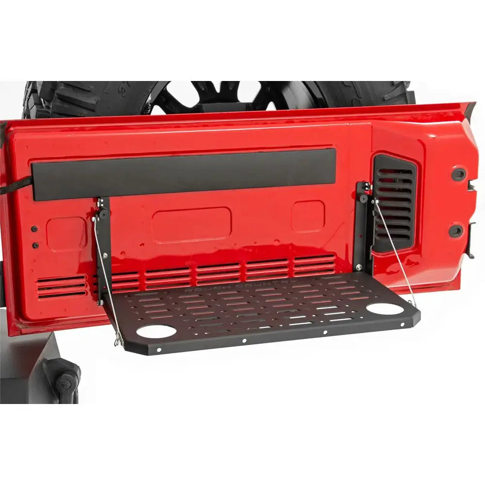 Jeep Wrangler Jk 4 d 07-18 Bagasjedørmontert Utfellbart Bord - Rough Country