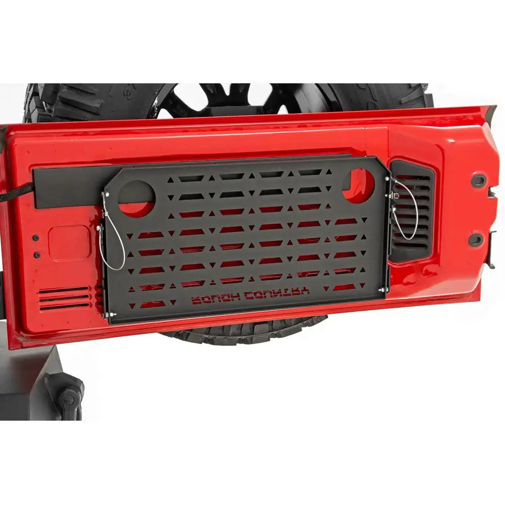 Jeep Wrangler Jk 4 d 07-18 Bagasjedørmontert Utfellbart Bord - Rough Country
