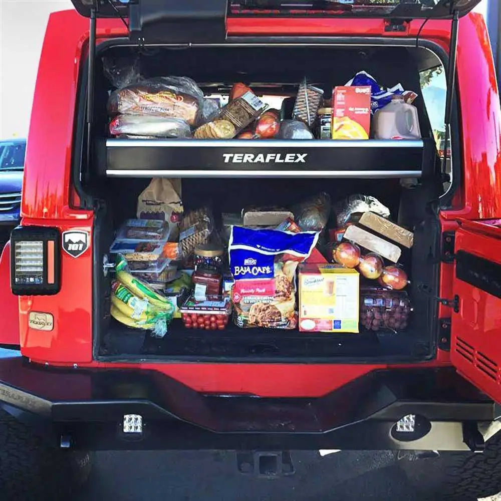 Jeep Wrangler Jk 4 d 07-18 Bagasjehylle Svart Teraflex Wasatch