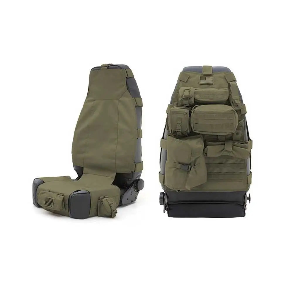 Jeep Wrangler Jk 4 d 07-18 Setetrekk i O.d. Grønn Smittybilt G.e.a.r.