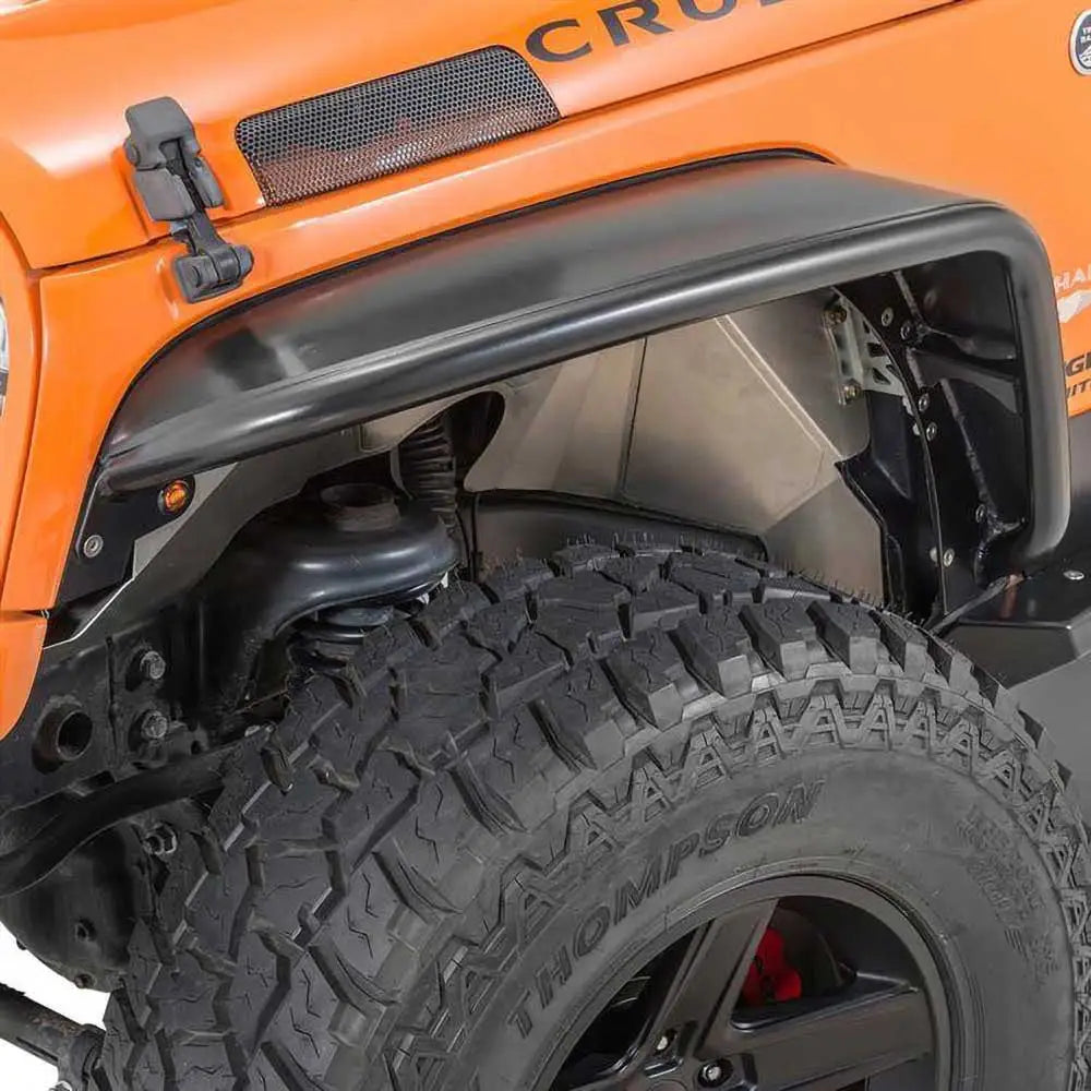 Jeep Wrangler Jk 4 d 07-18 Stålfarge Foran Standardbredde Poison Spyder Crusher