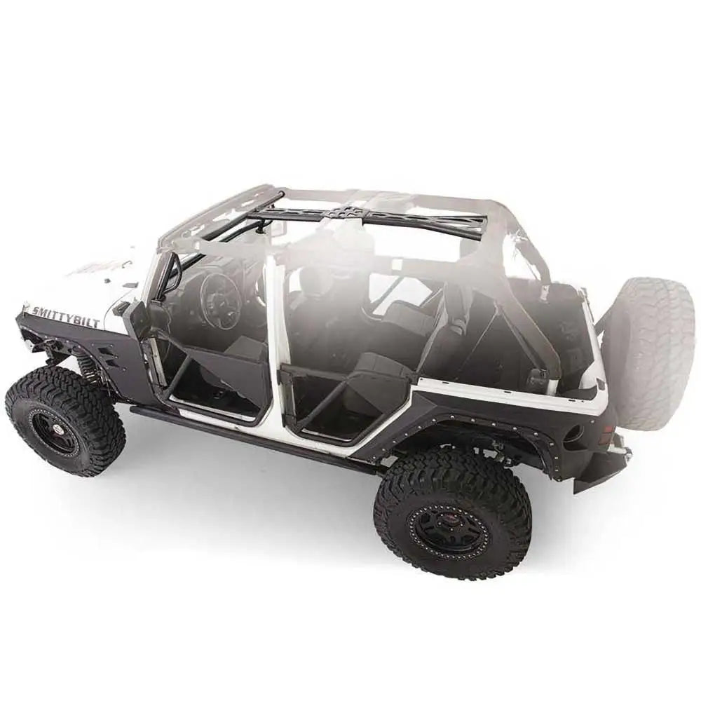 Jeep Wrangler Jk 4 d 11-18 Skliplater Beskyttelsesbur Smittybilt Src