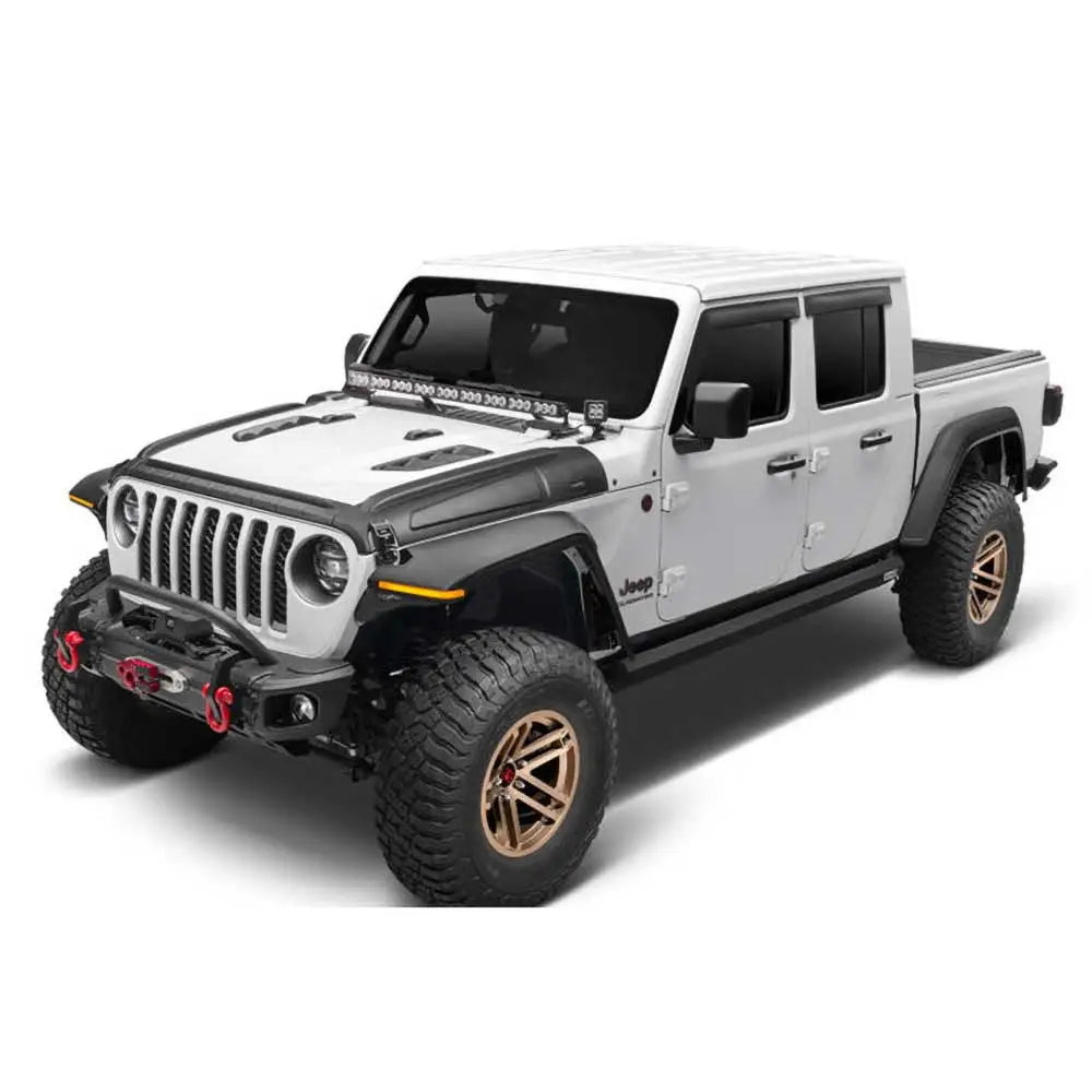 Jeep Wrangler Jl 4 d 18- Skjermbeskyttelse - Bushwacker Trail Armor