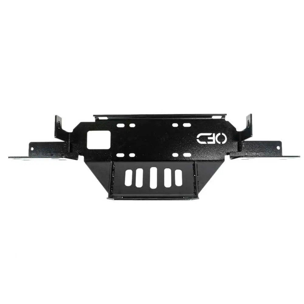 OFD OEM vinsjplate for Jeep Wrangler JL 4XE – installert på kjøretøy